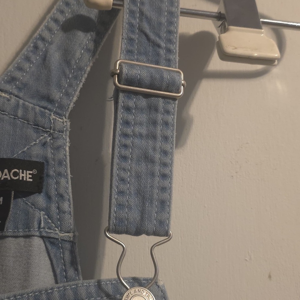 Jordache Light Blue Denim Overalls - Picture 13 of 16